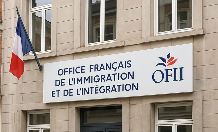 Façade OFII — Office Français de l'Immigration et de l'Intégration